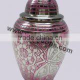 Brass Decorative Urns for Cremation | Going Home Urns | Cremation Urn Flower Arrangements | Cremation Urn Jewelry thumbnail-1