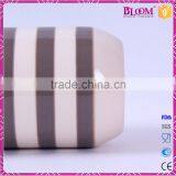 Simple Design Glazed Ceramic Round Tall Vase Flower thumbnail-4