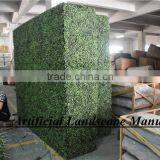 Outdoor Artificial Boxwood Hedge Hot Sale With Milan Grass for Decoration thumbnail-2