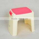 Simply and Cheap Plastic Stool Chair for Home Furniture thumbnail-1