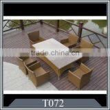 PE Rattan Outdoor Dining Set thumbnail-1