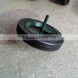 Solid Wheel 14x4 Solid Rubber Wheel 14*4/4.80 thumbnail-6