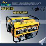 Moveable With Air Wheels and Handles Electric Start 100% Copper Wire AST3800 Gasoline Generator thumbnail-2