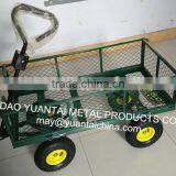 Popular Sales Garden Tool Cart Fruit Four-wheel Cart TC1840 thumbnail-2