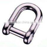 Stainless Steel Flush Pin D Shackle Flat Head thumbnail-1