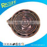 Hot Sale Manufacturer Purple Bronze Plate Football Medal thumbnail-4