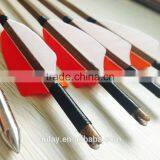 Hand-spined Self-nock Tonkin Bamboo Shafts Nailed With Bullet Tips For Archery Tournament thumbnail-6