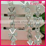 Bridal Crystal Rhinestone Bridal Trimmings Chain WRC-329 thumbnail-3