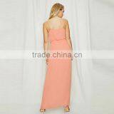 2017 Summer Surplice Neckline Sexy Chiffon Maxi Dress For Ladies HSd9011 thumbnail-3