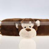 Students Supplies Lovely Green Frog Plush Anime Pencil Case thumbnail-5