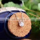 925 Silver Fashion a Short Paragraph Four Claws Silver Pendant Necklace thumbnail-2