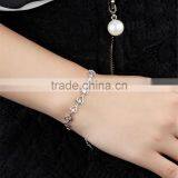Fashion New Design 925 Sterling Silver Heart Shape Bracelet for Girls thumbnail-4
