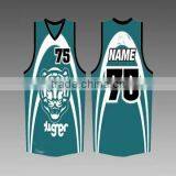 100%polyester Breathable&quick Dry Baskball Jersey thumbnail-1