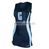 Plus Size Sublimated Custom Girl Sex Netball Jersey and Netball Dresses Skirts With Bibs thumbnail-3