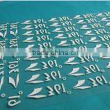 Custom Silicone Rubber Heat Transfer, 3D Silicone Clothing Label thumbnail-2