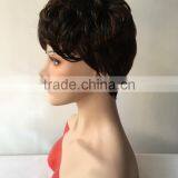 Top Quality Short Curly Afro Wigs For Black Women Deep Wave Wig For Female Model thumbnail-4
