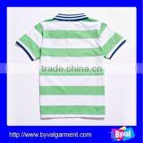 Korean Children Clothing of Polo Shirt Custom Fashion Stripe Kids Polo Shirt Wholesale Children Clothing Usa thumbnail-2