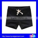 Women Summer Elastic Waist Cotton Shorts Breathable Short Pants Casual Shorts Custom thumbnail-6