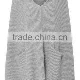 Hot Selling Custom Hoodie Cashmere Wrap Shawl Scarf With Pocket thumbnail-1