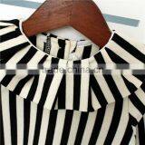 1-5 Years Wholesale 2017 New Girls Striped Shirt Autumn Long Sleeve Fashion Cotton Ruffle Girls Blouses thumbnail-3