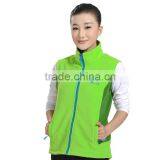 Spring Wholesale Women Customized Design Vest Fleece Jackets thumbnail-3