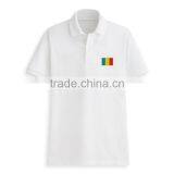 Manufacturer Wholesale Polo Customised Rubber Print Fashion Double Collar T-shirt thumbnail-3