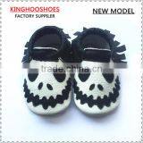 Genuine Leather Halloween Baby Shoes Kids Moccasins thumbnail-1