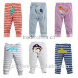 2017 New Design Baby Long Pants Cute Cartoon Embroidery Baby Cloth thumbnail-3