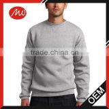 Man cheap Fleece custom Crew Neck long sleeve sweater