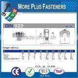 Made in Taiwan DIN 929 Hexagon Weld Nut DIN 929 thumbnail-1