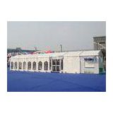 Aluminum Large Commercial Tents For Outdoor Events , Transparent PVC Fabrci Tent
