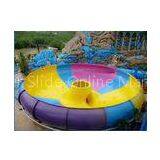 Family Aqua Park Space Bowl Kids Water Slide , Fiberglass Raft Slides thumbnail-1