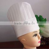 Convenient & soft wear hats/ disposable paper chef cap