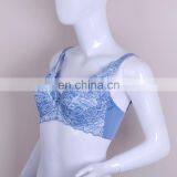 High Quality Fashion Fat Women Blue Brassiere thumbnail-2