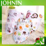 Wholesale Promotion Bandana 100% Organic Cotton Multifunctional Baby Drool Bib
