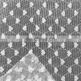 Heart Lined Nylon Spandex Mesh Fabric for Women Apparel thumbnail-2