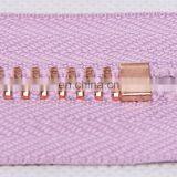 Hot Sale Fashion Rose Gold Metal Zipper thumbnail-2