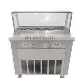 Машинка для мороженого, машина для жареного мороженого, машина для жарки мороженого в сковороде