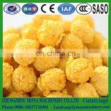 Stainless Steel Automatic Gas Ball Round Popcorn Maize Making Machine With Bucket and Kernels thumbnail-6