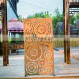 Corten Steel Texture Custom Outdoor Corten Steel Screen thumbnail-2