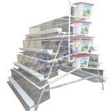 Poultry Farming 3 Tier 96 128 Chicken Laying Battery Cages thumbnail-1