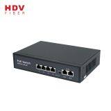 6 Port 100Mbps Ethernet Switch IEEE 802.3 Af POE Switch With Internal Power Adapter thumbnail-3