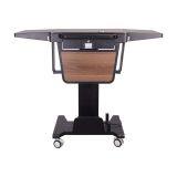 Multifunctional Podium for Classroom; Portable Stand Lectern; Slim Rostrum in Education Furniture thumbnail-3