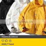 New Arrival Young Mens Zip up Barber Tracksuit Jacket With Words Printing thumbnail-4