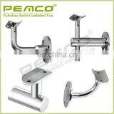 Wholesale Wall Mounted SS Stair Railing Pipe Bracket Stainless Steel Railing Accessories for Stair Railing Bracket thumbnail-3