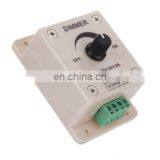 Mini DC12-24V 8A Manual Dimmer Knob Button Controller For Single Color Led Strip Lights thumbnail-4