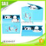 New gift item stealing money cat,plastic money box for kids