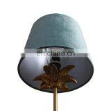 Japanese Style Coconut Tree Shape Retro Metal Gold Nightstand Lights for Hotel Home Decor thumbnail-6