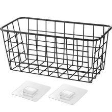 Wire Basket Organizer Small Black Wire Basket Wire Wall Baskets thumbnail-3