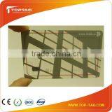 2014 Lowest Price 13.56Mhz Rfid Transparent Card, PVC IC Card, Smart Card